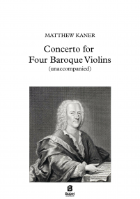 Concerto for Four Baroque Violins image